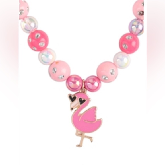 FLAMINGO JEWELRY SET - Picture 2 of 3
